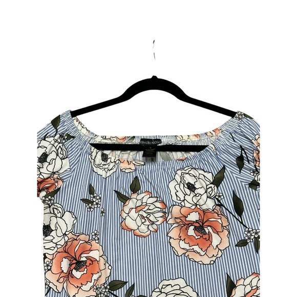 4/$20 Kristen Nicole Top Blouse Womens S Boho Cottagecore Floral Hippie Bloom - Picture 4 of 8